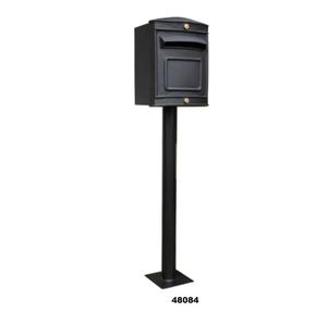 กล่องจดหมายโลหะสีแดงสำหรับงานหนักกล่องเก็บของตกแต่งแบบตั้งได้สำหรับกลางแจ้งบ้านโรงแรมหรือของตกแต่งบ้าน - Product Image 2