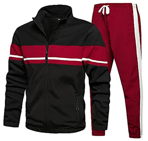 Pull à capuche d'hiver 100% coton personnalisé avec impression par transfert de chaleur logo vêtements de sport à manches longues survêtement ensemble à deux photos - Product Image 1