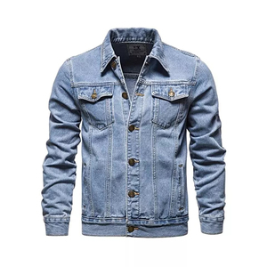Veste en denim de coton pour homme de haute qualité Detroit Fermeture éclair intégrale Personnalisée Lavage à l'acide vintage Idéal pour le style universitaire - Product Image 1
