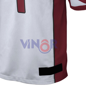 Maillot de football américain personnalisé avec logo imprimé, en polyester de haute qualité, plusieurs couleurs, tailles plus grandes disponibles - Product Image 4