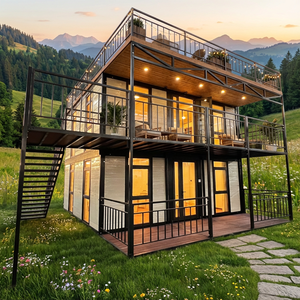 Maison Modulaire de Haute Qualité à 2 Étages pour Chantier de Construction – Maisons Préfabriquées Conteneurs pour Hébergement Temporaire - Product Image 3