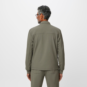 Stretch Scrubs Jacket Hospital Uniform Zip <b>Pocket</b> Scrubs Jackets - Product Image 3