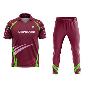 Pakistan Made Men <b>Cricket</b> Uniform New Design Best Price Turn Down Collar Men Team Wear <b>Cricket</b> Uniforms - Product Image 1