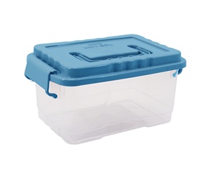 Transparent Plastic Minibox for Versatile <b>Storage</b> in Living Room Kitchen Bathroom Garage-for Shoes Clothing <b>Tools</b> - Product Image 4