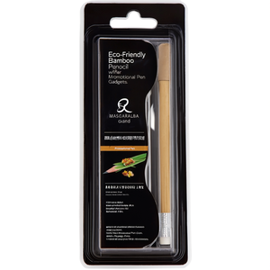 Matita Ecologica in Bambù con Gomma, Gadget Promozionale - Product Image 3