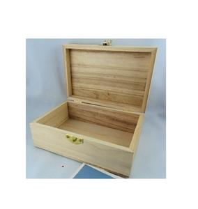 Caja de Madera Natural de Calidad Estándar, Caja de Joyería para Anillos, Forma Rectangular, Venta al por Mayor de Fábrica, Caja de Madera Maciza de Estilo Clásico - Product Image 4