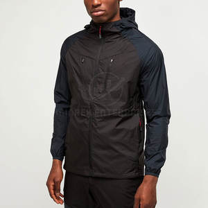 Veste coupe-vent d'hiver à capuche pour homme de couleur personnalisée Design streetwear élégant avec un look chic Nylon/polyester écologique - Product Image 4