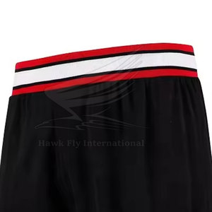 Pantalones cortos de baloncesto de talla al por mayor, ropa deportiva de malla de alta calidad con logotipo personalizado, pantalones cortos de baloncesto de verano - Product Image 6