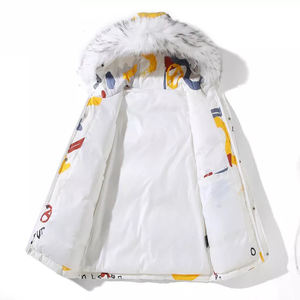 Chaqueta Parka Elegante para Hombre, de Alta Calidad, Ecológica, Transpirable, para Invierno, con Cuello Alto y Tela de Lana - Product Image 2