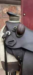 Silla de Montar Occidental Personalizada de Primera Calidad, 100% Cuero de Búfalo, Cómoda y Duradera, con Armazón de Madera para Montar a Caballo - Product Image 3