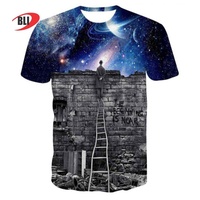 Pakistan Memproduksi Kaos Pria Lengan Pendek Desain 3D Kustom Berkualitas Tinggi dengan Teknik Sublimasi Rajutan 100% Depan