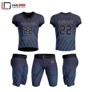 Uniformes de football américain par sublimation Uniforme de football américain sur mesure Design sublimé pour jeunes et adultes - Product Image 2