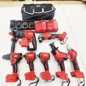 Nuevo Producto Ekiiv, Juego de Herramientas Eléctricas Inalámbricas de 18V, Llave de Impacto, Amoladora Angular, Taladro Percutor, Kit de Herramientas Eléctricas - Product Image 3