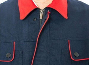 Overol de Trabajo Industrial Hecho a Medida de Fábrica al por Mayor, Traje de Seguridad de Soldadura de Algodón Transpirable de Primera Calidad con Certificación CE Personalizado - Product Image 3