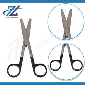 Ciseaux de dressage Supercut, carbure de tungstène émoussé/émoussé droit 185mm de long Fabricant d'instruments chirurgicaux du Pakistan - Product Image 3