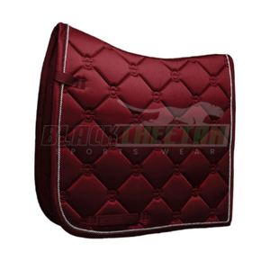 แผ่นรองอานม้ากันลื่นสไตล์แฟชั่นผ้าซาตินผ้าฝ้ายคุณภาพสูงแผ่นอานม้าม้าขี่ม้าแบบกำหนดเองได้ - Product Image 1