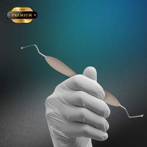 La cuchara de hueso más vendida, cuchara de injerto, curetas quirúrgicas de doble extremo, instrumentos de ortodoncia, curetas de hueso - Product Image 1