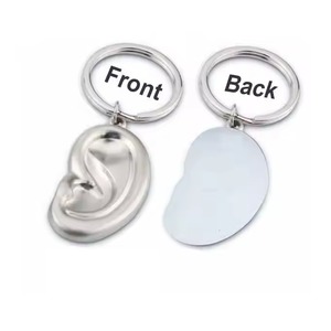 Fourniture en gros de porte-clés pharmaceutique oreille personnalisé parfait pour les événements de santé ou les cadeaux de médecin disponibles chez Worldwide Supply - Product Image 2