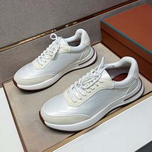 Zapatillas Deportivas Casuales Blancas para Correr, Zapatillas de Moda Antideslizantes para Hombre, Zapatillas Transpirables para Caminar - Product Image 3