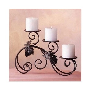 Bougeoir à longue tige de qualité supérieure, toutes tailles et styles, bougeoir en métal pour Noël, direct d'Inde - Product Image 3