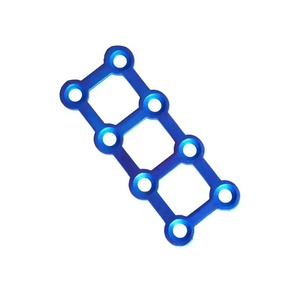 Mini placa cuadrada de bloqueo de alta calidad, instrumentos quirúrgicos ortopédicos, 2,0mm, acero inoxidable de grado médico, Manual al por mayor - Product Image 5