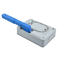 Stylo de nettoyage rapide pour connecteurs à fibre optique, 2,5 mm, plus de 800 utilisations, pour fibres coudées, antistatique, FTTx