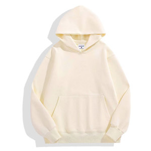 Nave Blue Hoodie EE. UU. Tamaño Oem Unisex Pullover Color sólido Tallas grandes Otoño Invierno Logotipo personalizado Sudaderas con capucha de gran tamaño Sudaderas - Product Image 4