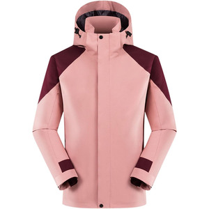 Veste d'hiver imperméable à capuche avec fermeture éclair Gore-Tex WindStopper 10 000 mm respirante pour la randonnée et le camping - Product Image 4