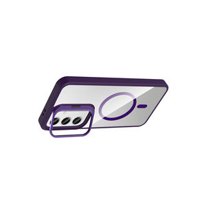 NETzy เคสซิลิโคนสำหรับ Magsafe เคสขาตั้งสำหรับ Samsung Galaxy S24ซีรี่ส์ FE etro พร้อมตัวป้องกันเลนส์กล้อง - Product Image 4