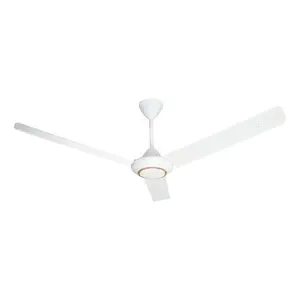 Vietnam Good Quality Contemporary White 360 Rotating 60" Ceiling Fan 60 inches with Metal Blades without Light