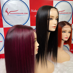 BEST SELL ! ! Perruques lisses de différentes couleurs, 100% cheveux humains vietnamiens, prix de gros, cheveux Remy - Product Image 5