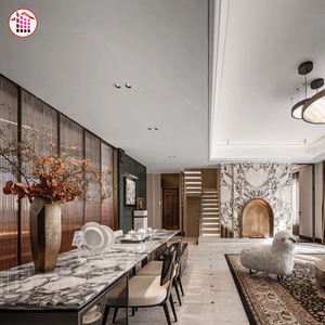 Diseño moderno personalizar mármol cocina encimera Fondo pared Calacatta <span class=keywords><strong>Viola</strong></span> Rosa losa de mármol - Product Image 3