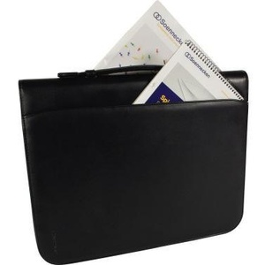 Soennecken ESSEN Imitation Leather Black Writing Case 37 X 30 X 4.5 cm (W X H X D) Letter <b>Holder</b> - Product Image 4