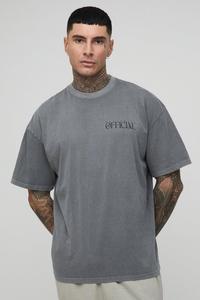 2025 ropa de calle de gran tamaño personalizada de calidad Premium para hombres estampado Floral lavado carbón 100% algodón hilo largo teñido de gran tamaño - Product Image 2