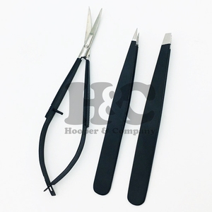 แหนบถอนขนคิ้วพร้อมหวีสแตนเลสมาใหม่แหนบถอนขนตาพร้อมฉลากส่วนตัว - Product Image 5