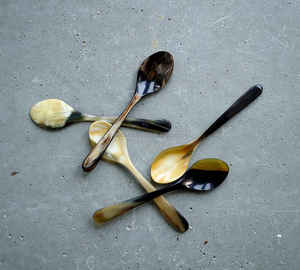 Handmade Buffalo Horn <b>Spoon</b> Handmade Natural Buffalo Horn Agate Utensil Horn <b>Serving</b> <b>Spoon</b> From Indian Exporter - Product Image 5