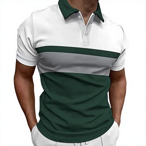 Etiqueta tejida personalizada de moda para hombre, con bolsillo para cuello, de color liso, de secado rápido, antiarrugas, impresa por transferencia térmica, para camisa, al por mayor - Product Image 1