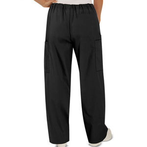 Conjunto de uniformes médicos y enfermeras ligeros para mujer con logotipo personalizado tejido elástico para correr uniformes de enfermería - Product Image 4