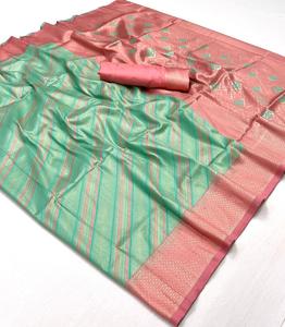Nouveau Designer Kalamari Rajbeer Handloom Tissage Sarees Prix de gros Saree Collection - Product Image 4