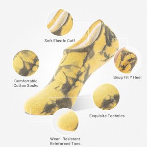 Chaussettes de sport invisibles pour femmes et hommes coupe basse anti-dérapant doublure de course athlétique nouveauté décontracté court cheville Invisi - Product Image 5