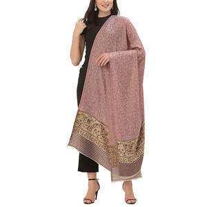 Chal de cachemir personalizado para mujer, chal cálido de invierno, color sólido cepillado, venta al por mayor - Product Image 2