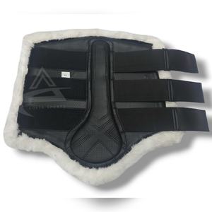 Nuevo diseño cruzado Protección de caballos duradera Herraduras de carreras Producto ecuestre con botas de cepillado de caballos - Product Image 4