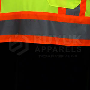 Camiseta de Seguridad de Manga Corta de Alta Visibilidad Reflectante para Gestión de Tráfico - Product Image 6