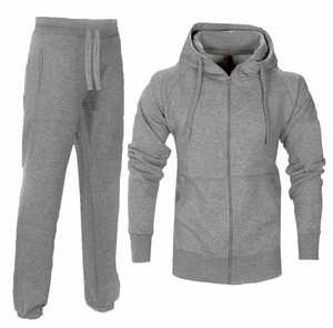 Nouveaux survêtements complets de jogging de sport à capuche en polaire pour hommes hauts et bas - Product Image 2