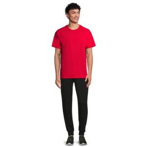 Camiseta de cuello redondo 4 colores negro y blanco gris azul marino ultraligero para hombre camisa transpirable absorbente de sudor de secado rápido adecuada - Product Image 3