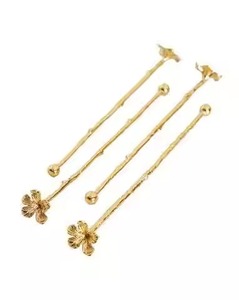 Stainless Steel Reusable <b>Set</b> of Four <b>Cocktail</b> Stirrer <b>Mixing</b> Spoons Barware for Hotel Party Use - Product Image 3