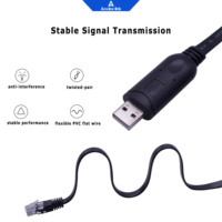 Câble console USB vers RJ45 de 6 pieds avec puce FTDI FT232RL ZT213 pour routeurs