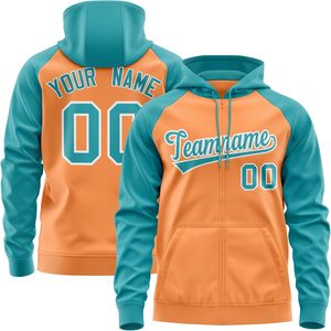 Sudaderas con cremallera completa unisex con nombre personalizado y bordado Material de algodón suave Teamwear OEM Fabricación a granel - Product Image 1