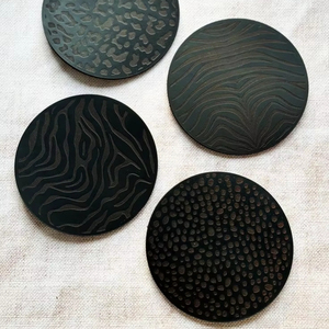 Posavasos de cuero hechos a mano más vendidos para vasos Premium con alta durabilidad y encanto decorativo vintage - Product Image 1