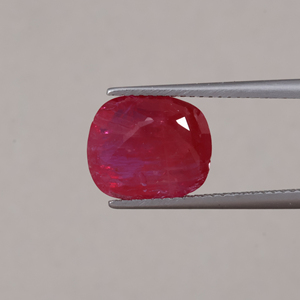 Mejor precio, collar de cuentas de piedra de rubí Rosa Original, piedra preciosa de corte ovalado Natural, Material para hacer joyas, certificado IGI - Product Image 2